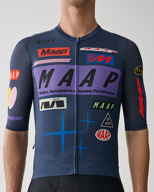 MAAP 車衣 Drome Pro Air Jersey 3.0 Midnight 短袖 男款 深藍