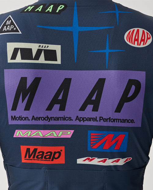 MAAP 車衣 Drome Pro Air Jersey 3.0 Midnight 短袖 男款 深藍