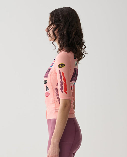 MAAP 車衣 Drome Pro Air Jersey 3.0 Peach 短袖 女款 粉橘