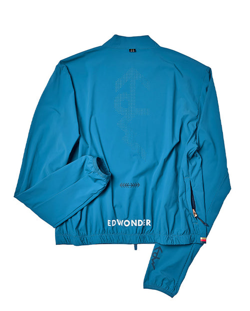 EDW 防潑水風衣EdW Edition Jacket Adriatic Blue 男款 深海藍