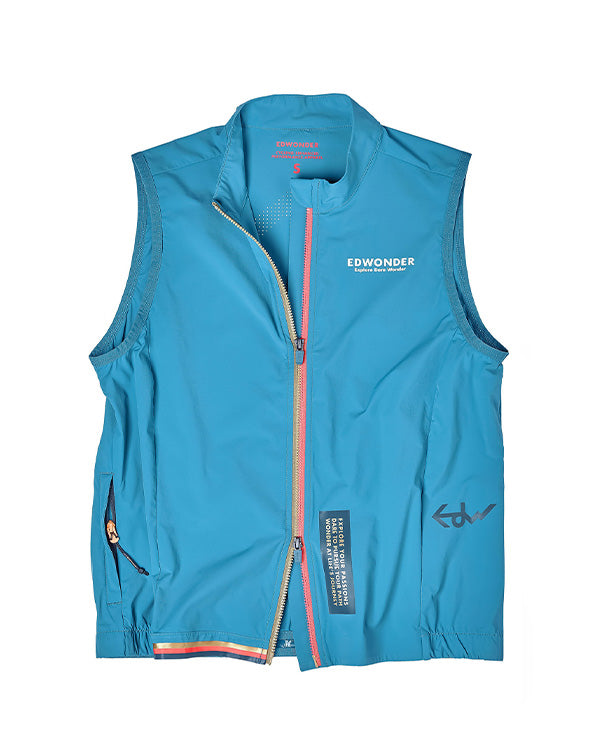 EDW 防潑水背心EdW Edition Vest Adriatic Blue 女款 深海藍