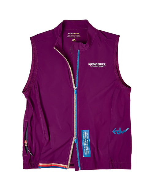 EDW 背心EdW Edition Vest Wine Berry 男款 酒紅