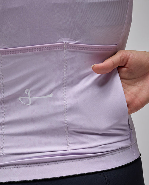 Givelo 車衣ESSNTL SS JERSEY PIXEL PINK 男女共版 粉