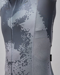 Givelo 車衣ESSNTL SS JERSEY PIXEL SLATE 男女共版 灰