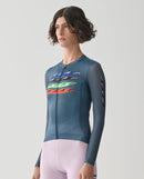 MAAP 車衣 EVADE X PRO AIR LS Jersey 3.0 Uniform Blue 長袖 女款 深藍