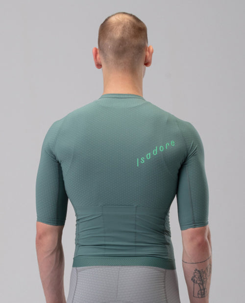 Isadore 車衣 Echelon Aero Jersey Trellis 男款 綠