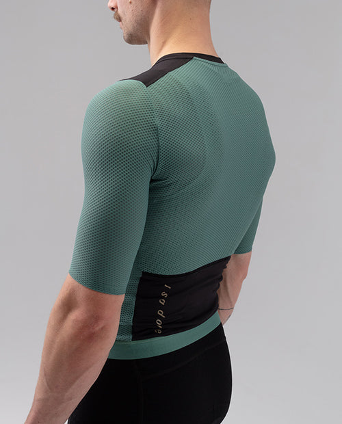 Isadore 車衣 Echelon Training Jersey Silver Pine 男款 松綠