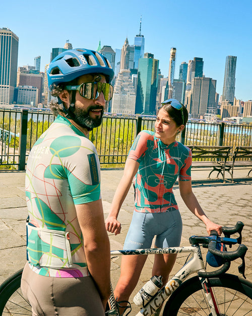 EDW 車衣EdW Eclectic Short Sleeve Jersey Urban 女款 橘綠