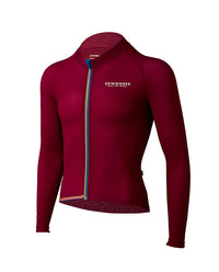 EDW 薄長袖車衣EdW Edition LS Jersey 3.0 Sangria Red 男款 勃艮第酒紅