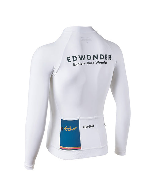 EDW 薄長袖車衣EdW Edition LS Jersey 3.0 White 男款 白