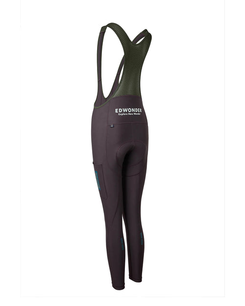 EdWonder 車褲EdW Edition Cargo Bib Tights Night Rider Brown 長 男款 深咖