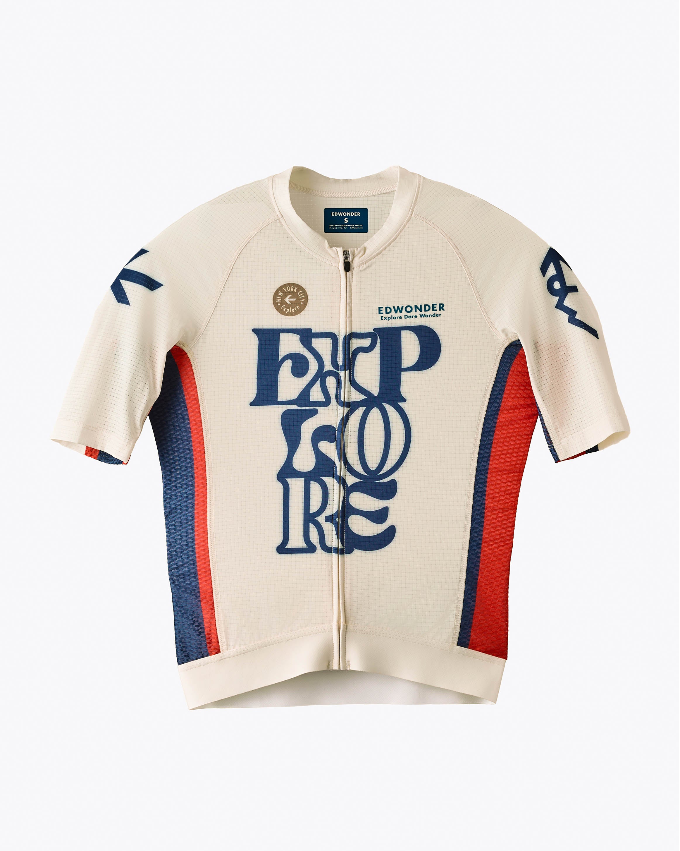 EDW 車衣Manifesto SS Jersey - Explore Vintage Ivory 男款 象牙白