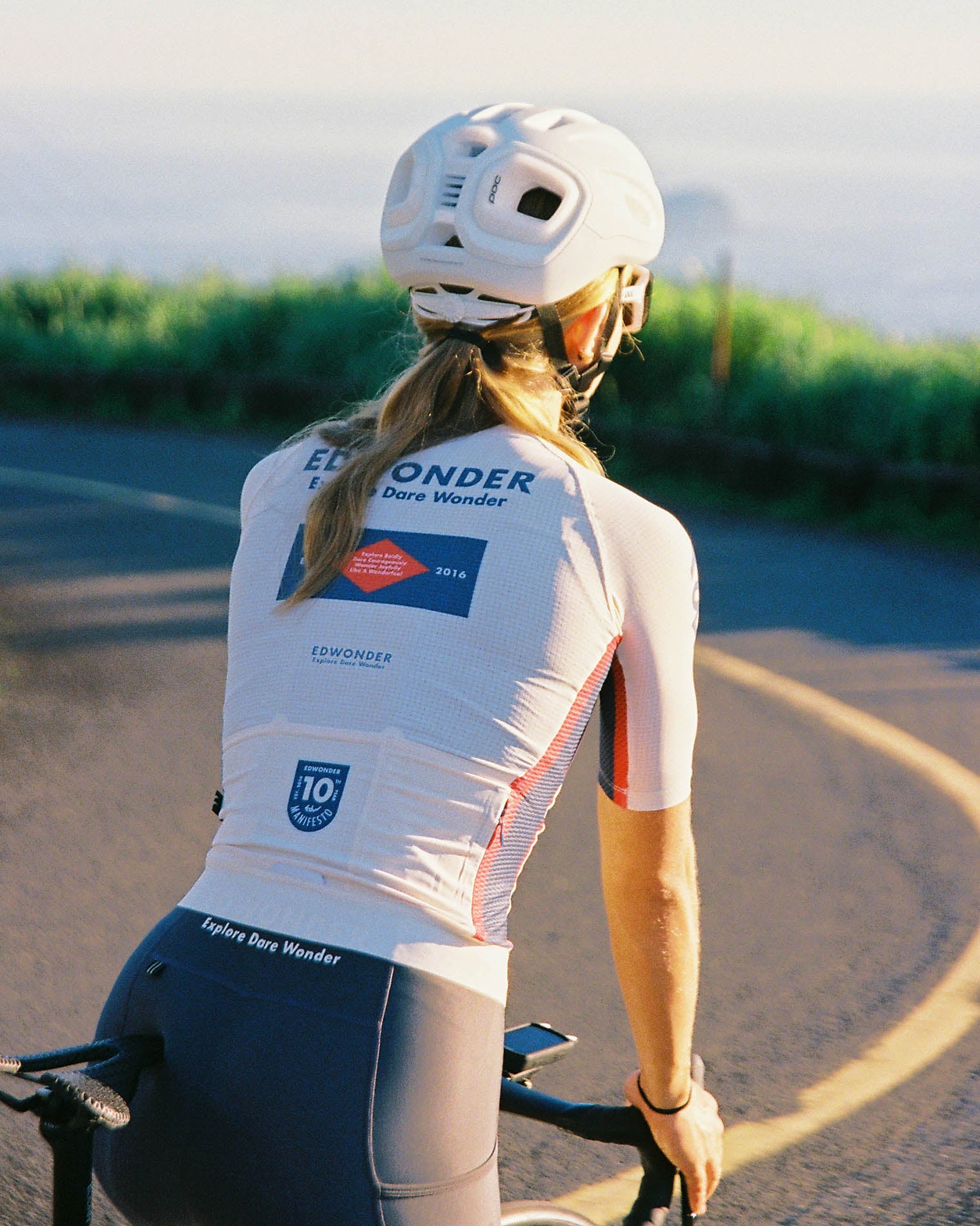 EDW 車衣Manifesto SS Jersey - Explore Vintage Ivory 女款 象牙白