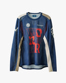 Edwonder 長袖機能Tee Manifesto LS Tech Tee - Heritage Blue 男女共版 復古藍
