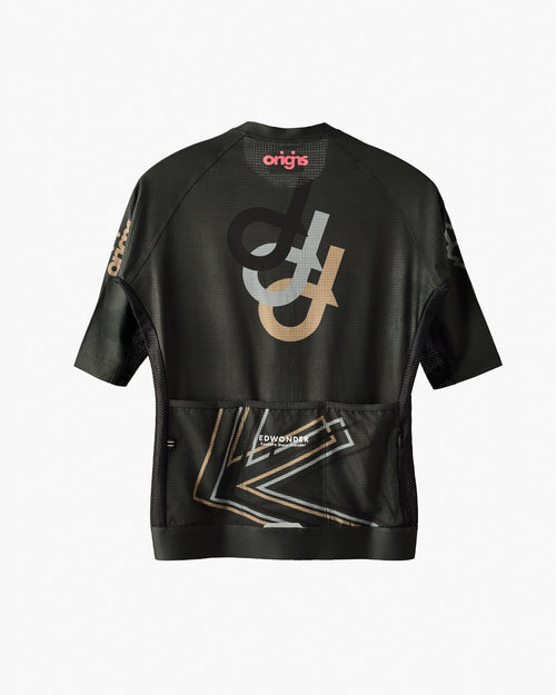 EDW 車衣Origins Short Sleeve Jersey Graphite Black 男款 石墨黑