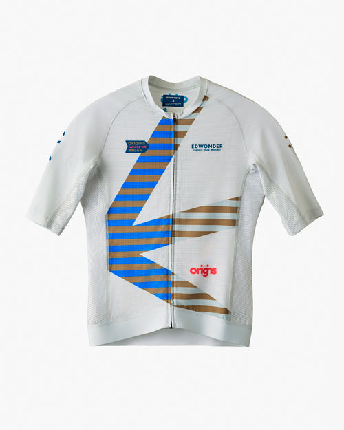 EDW 車衣Origins Short Sleeve Jersey Victor Grey 男款 白