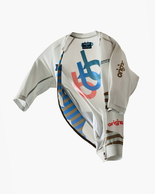 EDW 車衣Origins Short Sleeve Jersey Victor Grey 男款 白