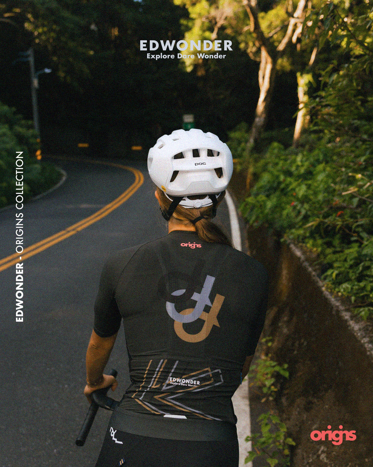 EDW 車衣Origins Short Sleeve Jersey Graphite Black 女款 石墨黑