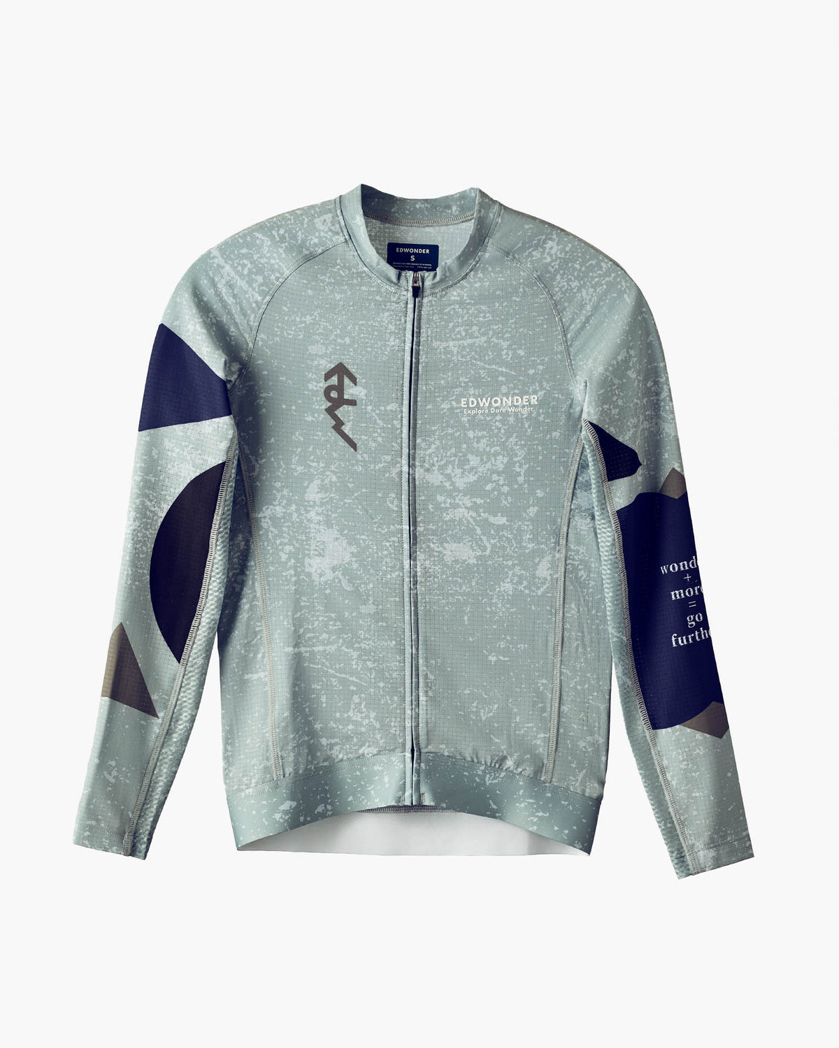 EdWonder 薄長車衣 Wonder More LS Jersey Summit Grey 男款 灰