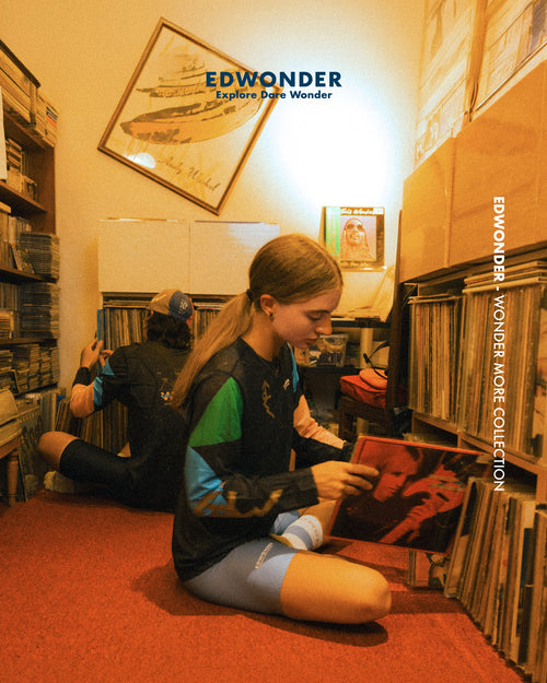 EdWonder 長袖機能Tee Womder More LS Tech Tee - Summit Black 男女共版 黑