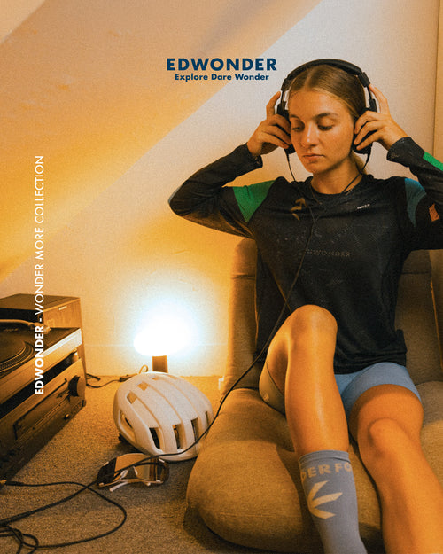 EdWonder 長袖機能Tee Womder More LS Tech Tee - Summit Black 男女共版 黑