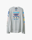 Edwonder 長袖機能Tee Wonder More LS Tech Tee - Motion Grey 男女共版 淺灰