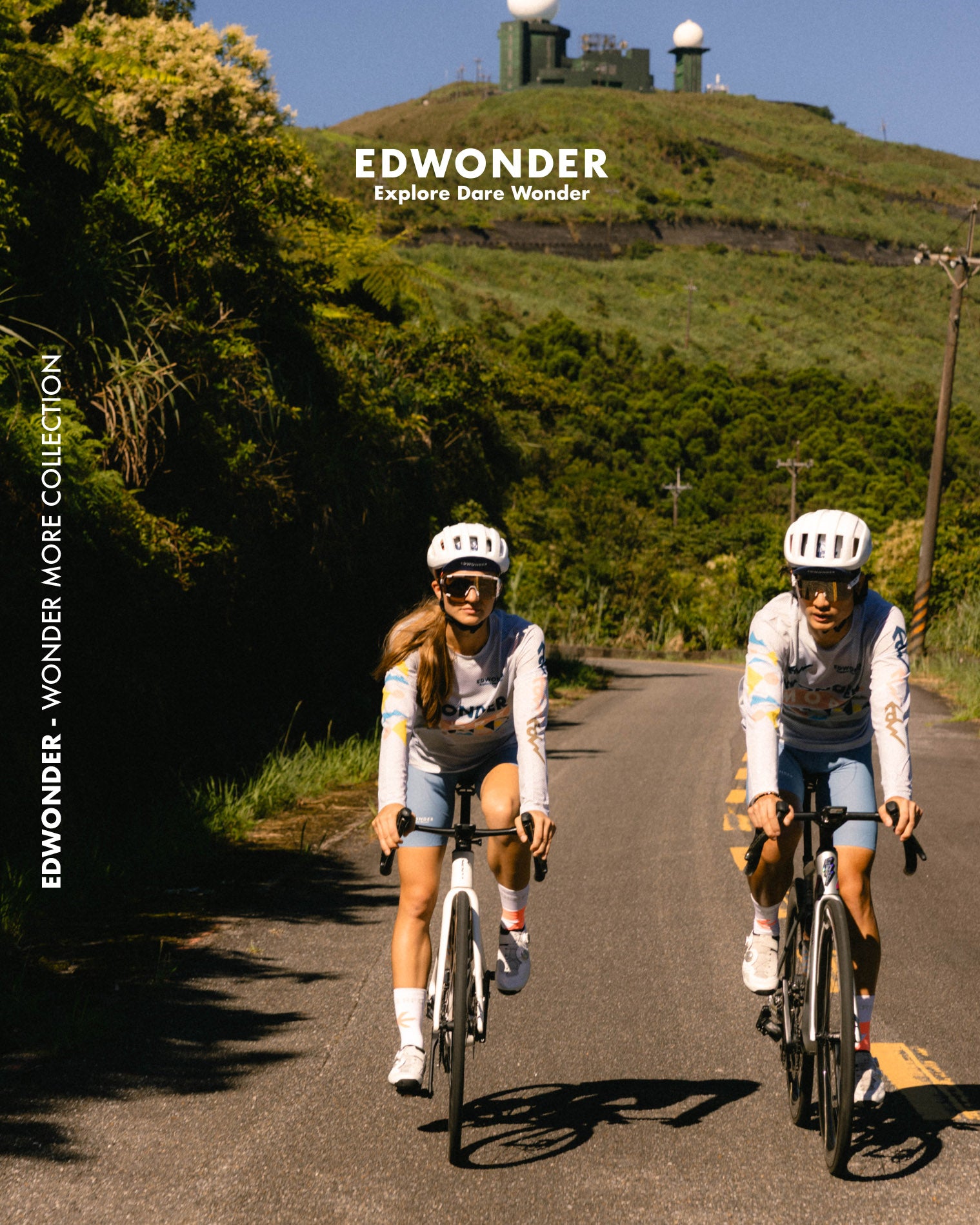 Edwonder 長袖機能Tee Wonder More LS Tech Tee - Motion Grey 男女共版 淺灰