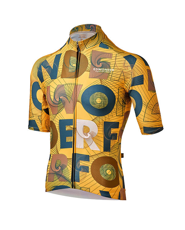 EdWonder 車衣Wonderfool Infinite Jersey Golden Grass** 男款 金