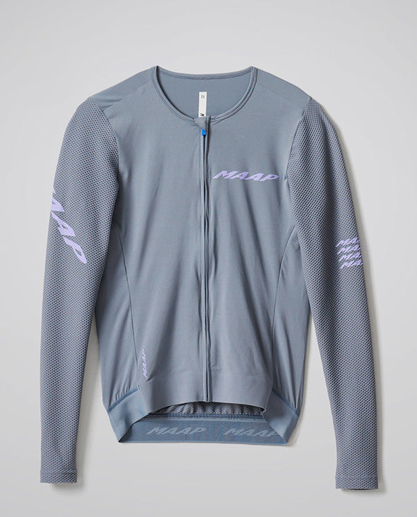 MAAP 車衣 Emerge Jersey Galaxy Blue 長袖 男款 灰藍