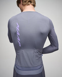 MAAP 車衣 Emerge Jersey Galaxy Blue 長袖 男款 灰藍