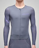 MAAP 車衣 Emerge Jersey Galaxy Blue 長袖 男款 灰藍