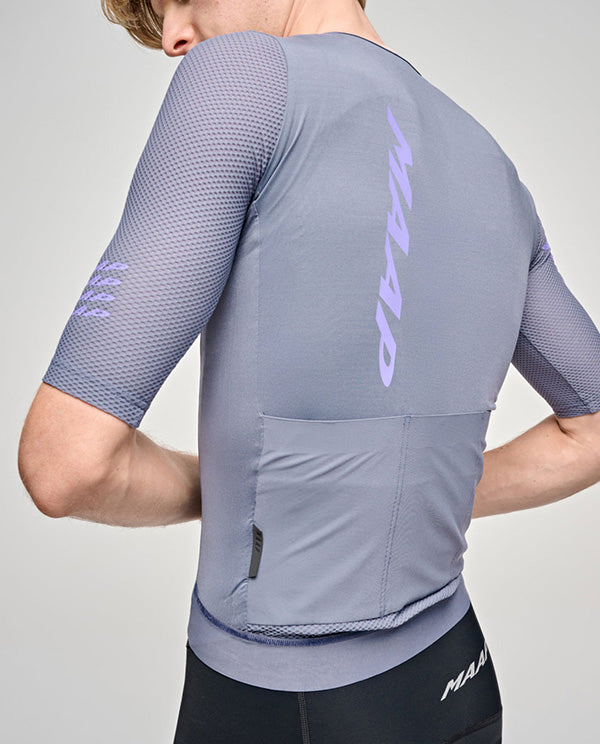 MAAP 車衣 Emerge Jersey Galaxy Blue 短袖 男款 灰藍
