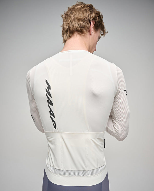 MAAP 車衣 Emerge Jersey Vapour 長袖 男款 奶油白
