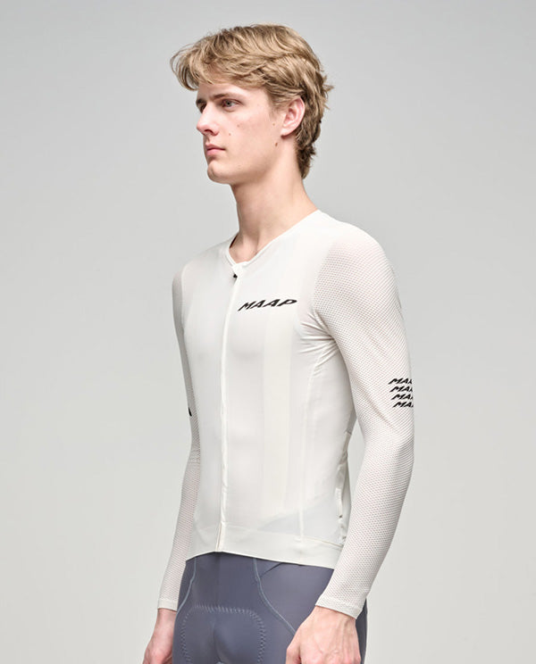 MAAP 車衣 Emerge Jersey Vapour 長袖 男款 奶油白