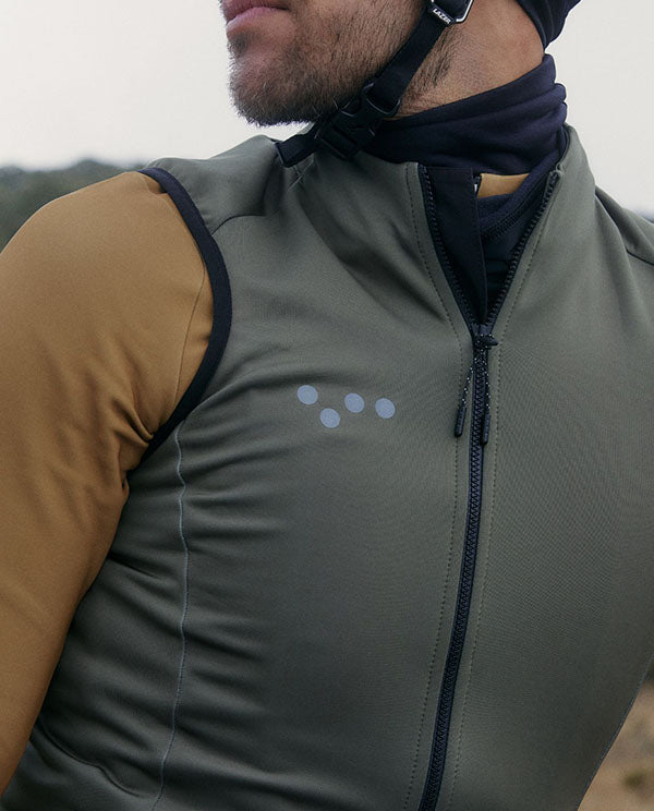 Pedla 保暖背心 Elevate Elements Gilet Olive 男款 橄欖綠
