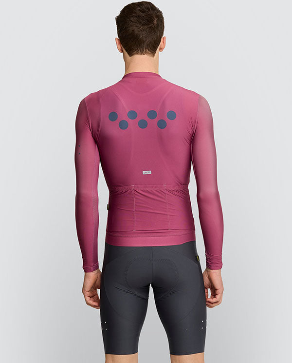 Pedla 薄長袖車衣 Essential Classic LS Jersey Rose 男款 粉