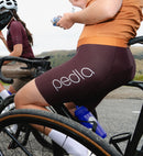 Pedla 車褲Essentials SuperFIT 2.0 Bib Short - Fig 女款 紅棕
