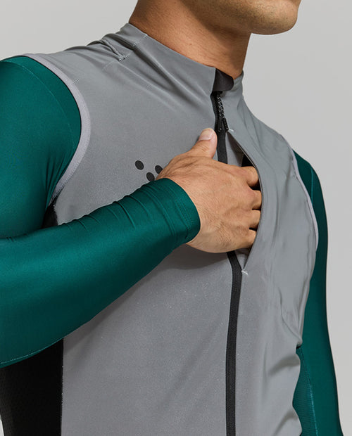 Pedla 背心 Essentials RideFLASH Gilet Reflective 反光防水 男款 銀