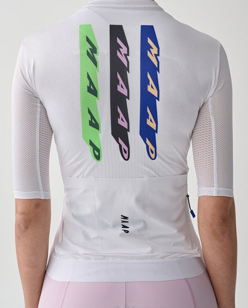 MAAP 車衣 EVADE X PRO AIR Jersey 3.0 White 短袖 女款 白