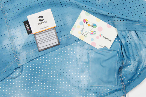 跑衣 FLIPPIES SINGLET AERO® (Men)紮染藍