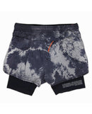 FLIPPOS 跑褲 FAITH TRAIL SHORTS 5”Tie-Dyed AERO® 黑