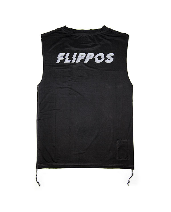 FLIPPOS 跑衣 FEARLESS TANK TEE (Women)黑