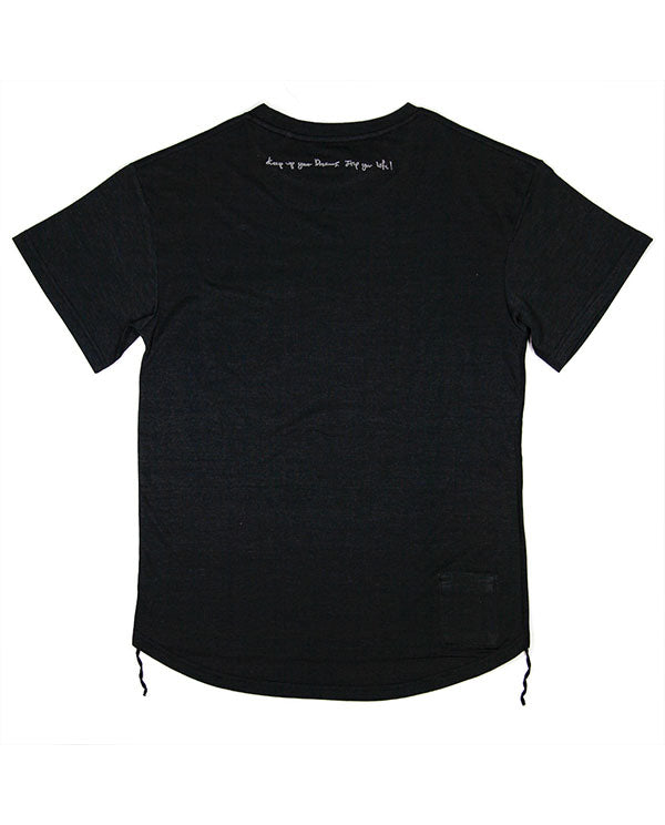 FLIPPOS 跑衣 FEATHERLITE MERINO TEE (Women)黑