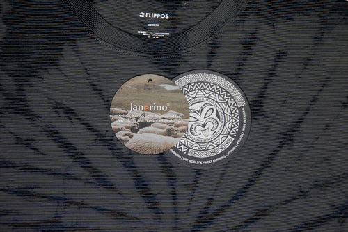 跑衣 FEATHERLITE MERINO TEE (Women)灰漩紮染