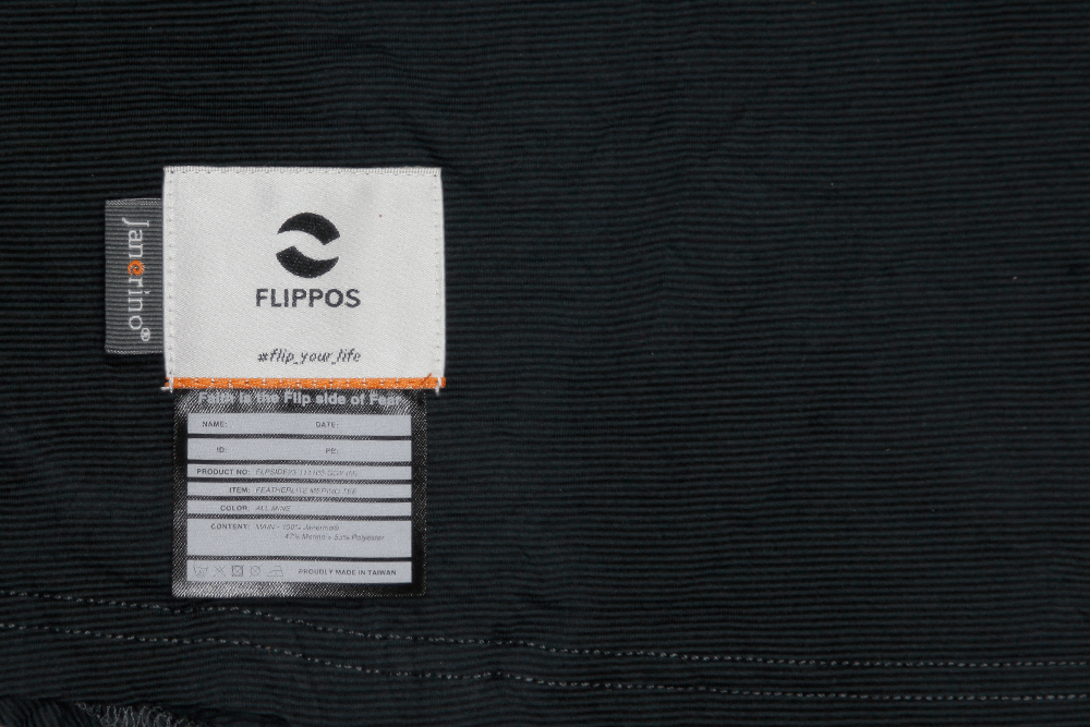 跑衣 FEATHERLITE MERINO TEE (Men)墨灰紮染