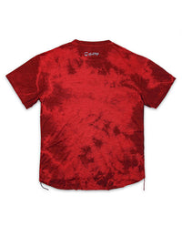FLIPPOS 跑衣 FEATHERLITE MERINO TEE Tie-Dyed (Men)紅