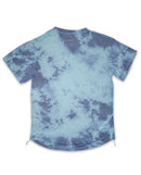 FLIPPOS 跑衣 FEATHERLITE MERINO TEE Tie-Dyed (Men)淺藍