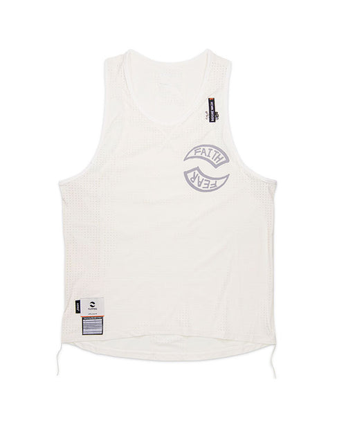 FLIPPOS 跑衣 FLIPPIES SINGLET AERO® (Men)米白