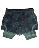 跑褲 FAITH TRAIL SHORTS 5” AERO® 紮染綠黑