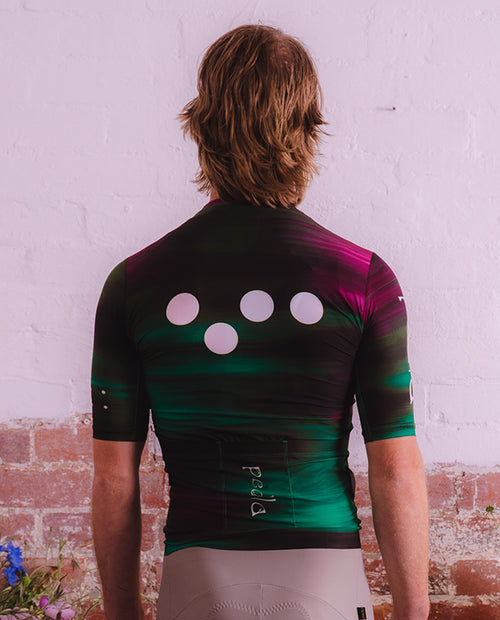 Pedla 車衣Floral Classic Jersey Garden Green 男款 綠